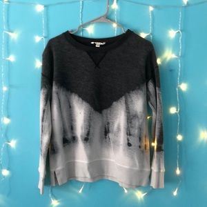 2 tone grey pullover